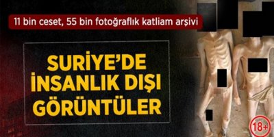 Suriye'den şok işkence fotoğrafları