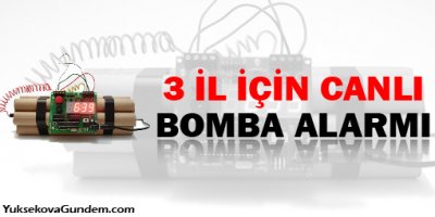 3 il için bombalı intihar saldırısı alarmı!