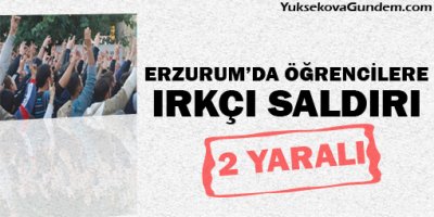 Erzurum'da öğrencilere ırkçı saldırı: 2 yaralı