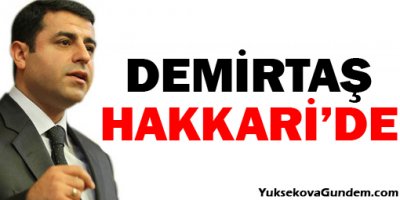 Demirtaş Hakkari'ye ulaştı