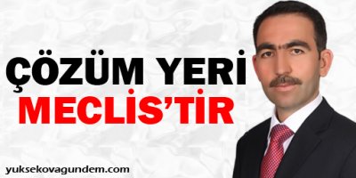 Dört Rektörden Ortak Açıklama: 'Çözüm Yeri Meclis'tir'
