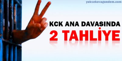 KCK ana davasında iki tahliye