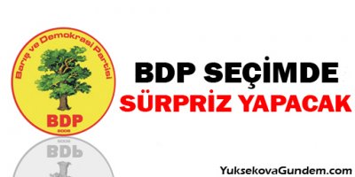 Gür: En büyük sürprizi BDP yapacak