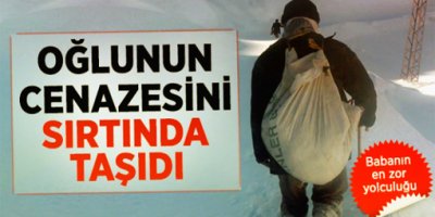 Muharremin cenazesini çuvala koyup sırtlarında taşıdılar