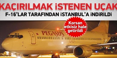 Türk uçağını kaçırma girişimi