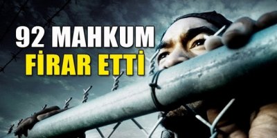 Libya'da 92 mahkum firar etti