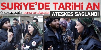 Suriye'de İlk Ateşkes Sağlandı