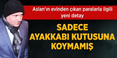 Süleyman Aslan'ın Evindeki Banyo Liflerinden de Para Çıktı