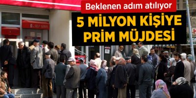 5 Milyon Bağ-Kur'luya Prim Müjdesi