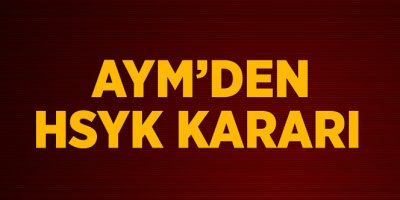 AYM, CHP'nin HSYK Dilekçesini İade Etti
