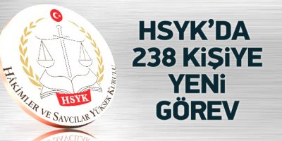 HSYK'da 270 yeni atama