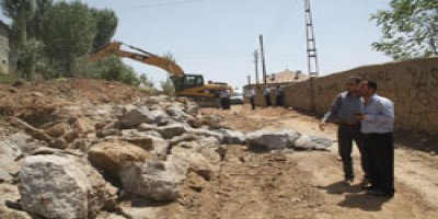 Yol Genişletme Çalışmaları Devam Ediyor
