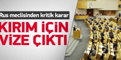 Putin Kırım'ı işgal için izin aldı