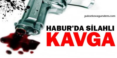 Habur'da Silahlı Kavga