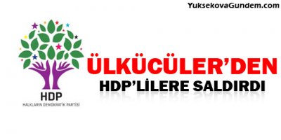 Ordu'da Ülkücüler HDP'lilere saldırdı