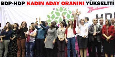 BDP-HDP kadın aday oranını yükseltti