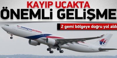 Kayıp uçakta son gelişme