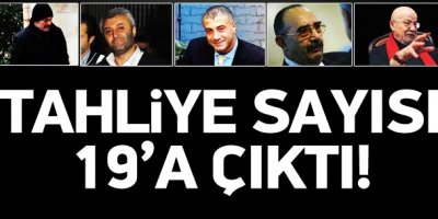 Ergenekon davasında tahliye sayısı 19 oldu