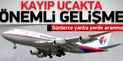 Kayıp uçakta flaş gelişme!