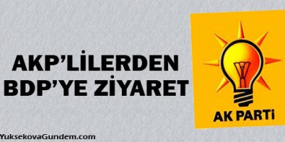 AKP'lilerden BDP'ye ziyaret