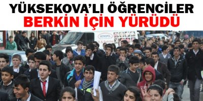 Yüksekovalı öğrenciler Berkin için yürüdü