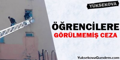 Yüksekova'da Görülmemiş Ceza
