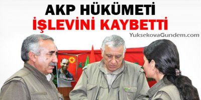 KCK: AKP hükümeti işlevini kaybetti