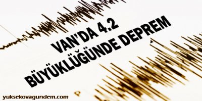 Van'da Deprem