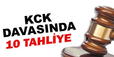 KCK davasında tahliye kararı