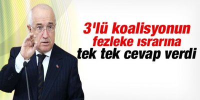 Meclis Başkanı Cemil Çiçek'ten fezleke açıklaması