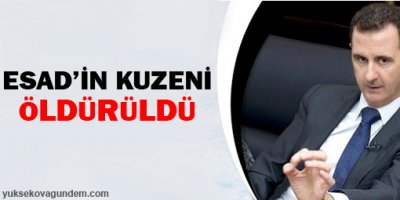 Esad'ın kuzeni öldürüldü