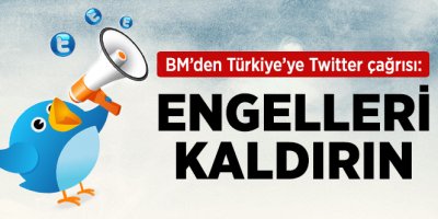 BM'den Türkiye'ye Twitter Çağrısı: Engelleri Kaldırın