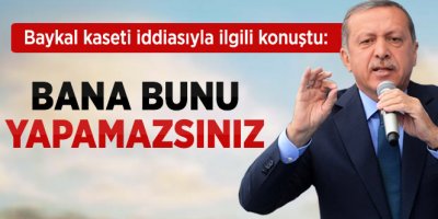 Erdoğan'dan 'Deniz Baykal' açıklaması