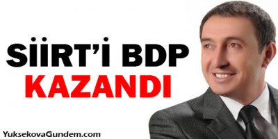 Siirt'te BDP, Belediye Başkanlığı'nı Kazandı
