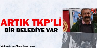 Artık TKP'li bir belediye var!