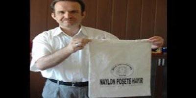Amed naylon poşete hayır diyor