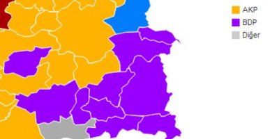 BDP 11'i il toplam 102 merkezde kazandı