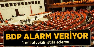 Meclis'te Sandalye Sayısı Düşüyor, BDP Grup Sınırında