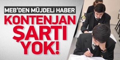 Geçiş yapacak öğrencilere müjde