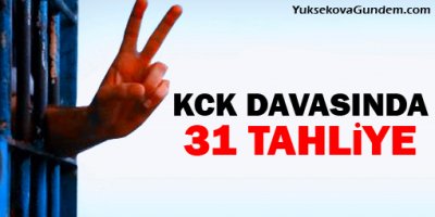 'Bağlar KCK' davasında 31 tutsağa tahliye