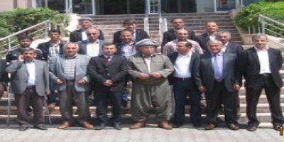 Hakkarililerden Başkan Türke ziyaret