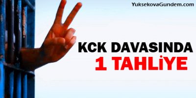 KCK davasında bir tahliye daha