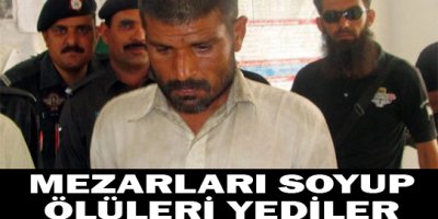 İki kardeş mezarları açıp 100'den fazla ölüyü yemiş