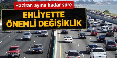 Ehliyet İçin Parmak İzi Hazirana Kadar Verilebilecek