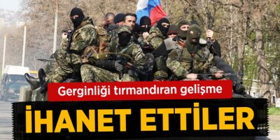 Rus Tankları Ukrayna'nın Doğusunda