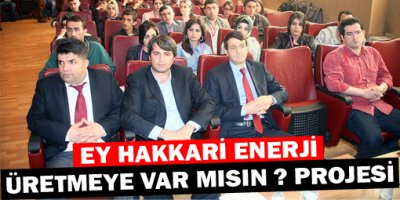 Hakkari'de proje bilgilendirme toplantısı