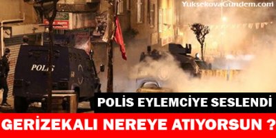 Gerizekalı, nereye atıyorsun?