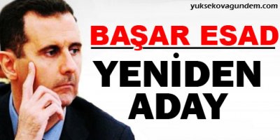 Esad yeniden aday