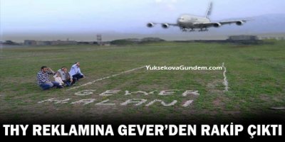 THY Reklamına Gever'den Rakip Çıktı