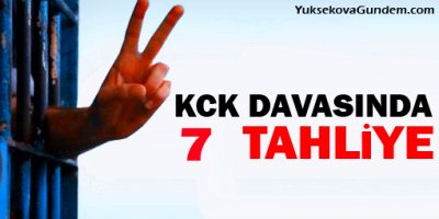7 Kürt gazeteci tahliye edildi